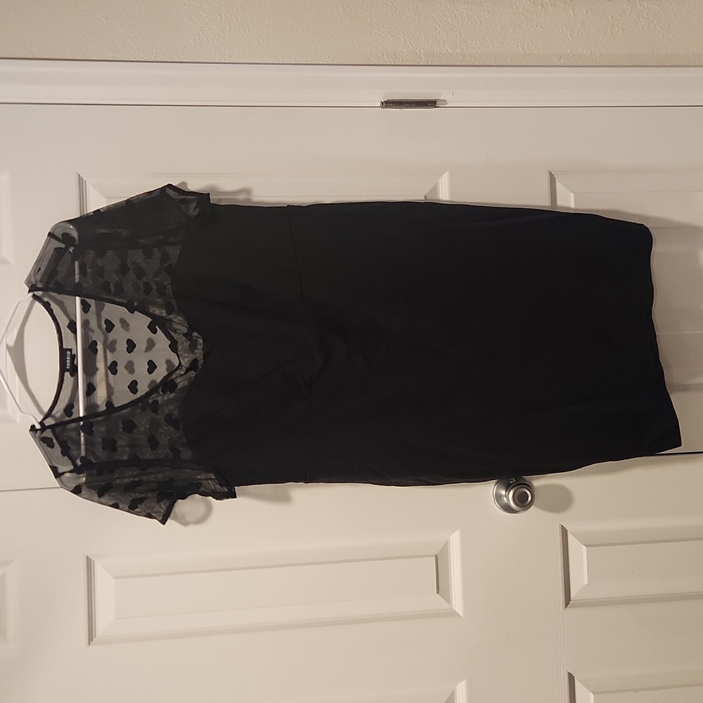 Torrid Heart Mesh Dress